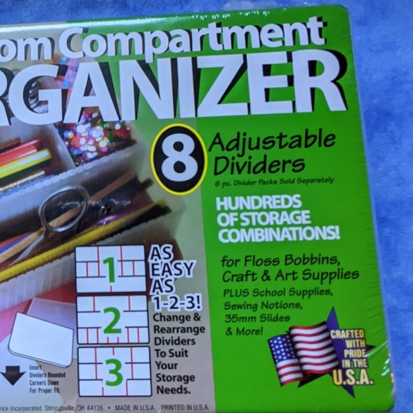 Darice Custom Compartment Organizer - Picture 2 of 4